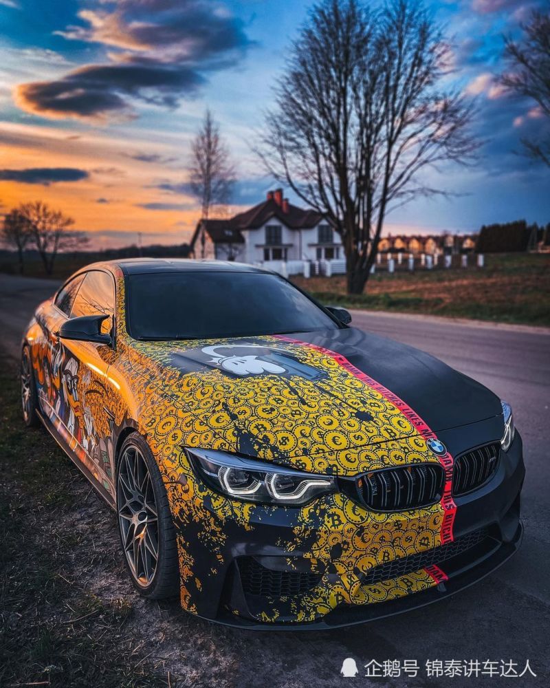 Bmw M4 过目难忘的车身贴 腾讯新闻