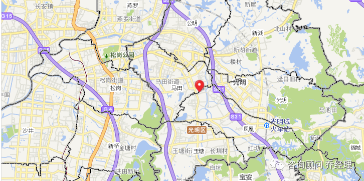 深圳街景地图图片
