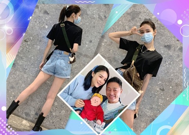 张馨月事业稳步上升,晒筷子腿秀身材,名气已经超过老公林峰
