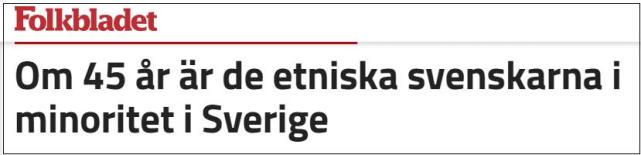 芬兰学者提醒 瑞典人成为本国少数民族仅需45年 腾讯新闻