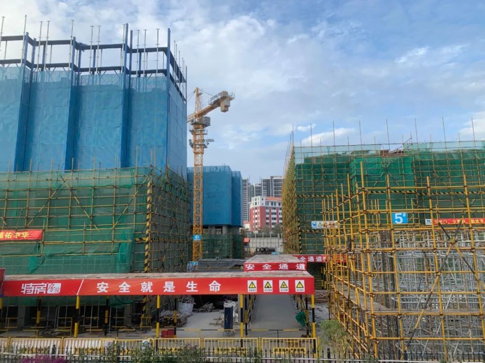 五通金浦花园安置房浦东花园安置房建设进展来啦
