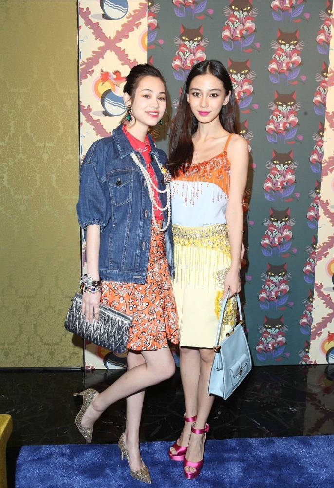 水原希子杨颖同框,娱乐模特与专业模特的差别,看着还挺直观的_腾讯