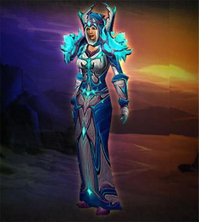 所以选择第一阶段法师的t4胸甲,就是套装之一的奥尔多外衣