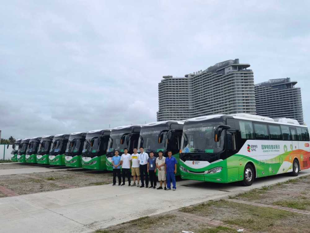 续航650公里!"宁波造"氢能巴士驶进博鳌论坛