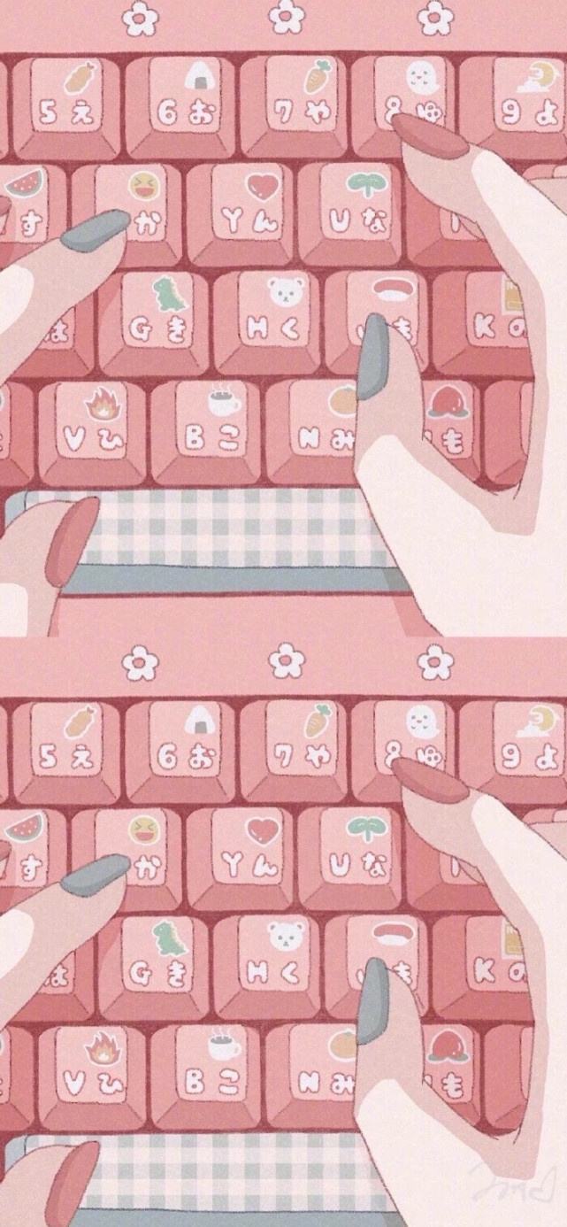 粉色系少女心全屏壁纸年龄可以改变少女心永远不变