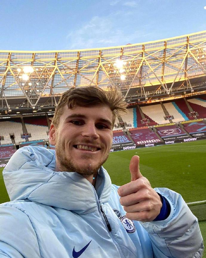 维尔纳赛后不失幽默的说:"一个球对我来说足够了,慢慢来,对于一个刚