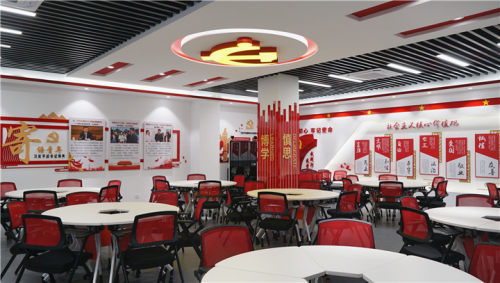 擦靓学校红色文化育人品牌,4月21日,青岛黄海学院思想政治教育vr实践