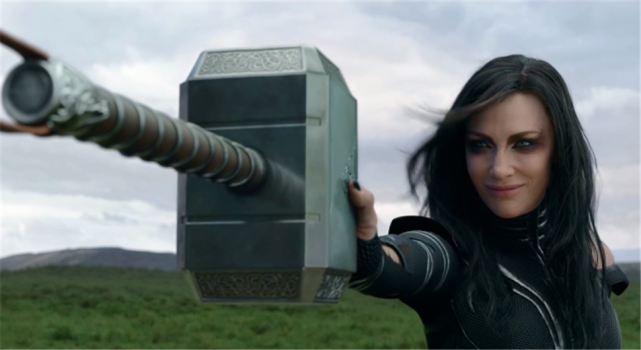 漫威雷神3中,火焰巨人为什么可以秒杀单手捏爆雷神之锤的海拉?