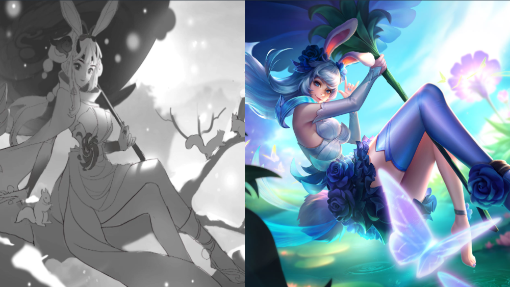 王者荣耀祈雪灵祝海报最终优化方案被玩家吐槽这是抄袭自己呢