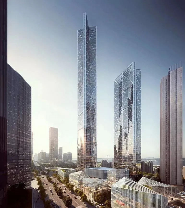 投资100亿,高465米!武汉地标性摩天楼——国华金融中心
