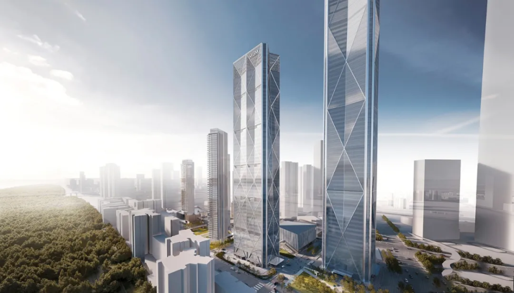 由美国som设计的武汉国华金融中心正式开工已有两年多,截至目前,投资