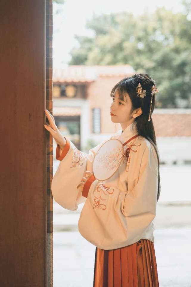 古风靓丽汉服小姐姐气质漂亮