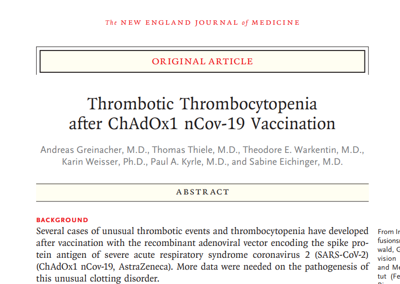 新冠疫苗罕见但致命的副作用并非新鲜事?