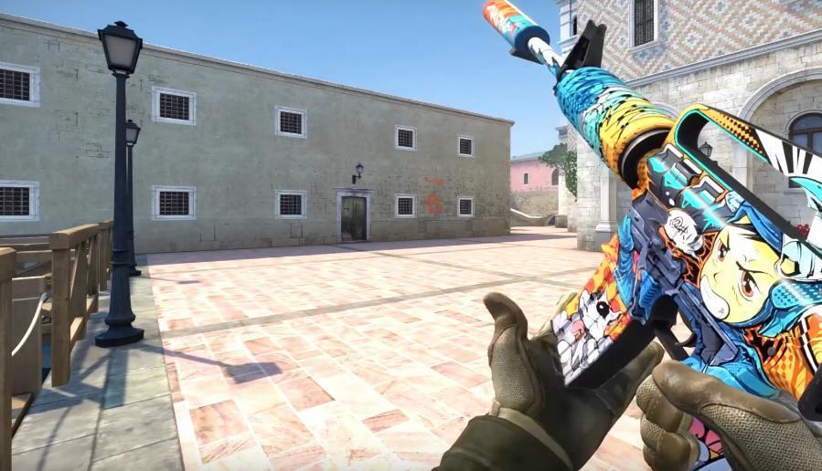 csgo宅男福利:二次元武器皮肤盘点,颜值高还具内涵 - csgo皮肤英文名