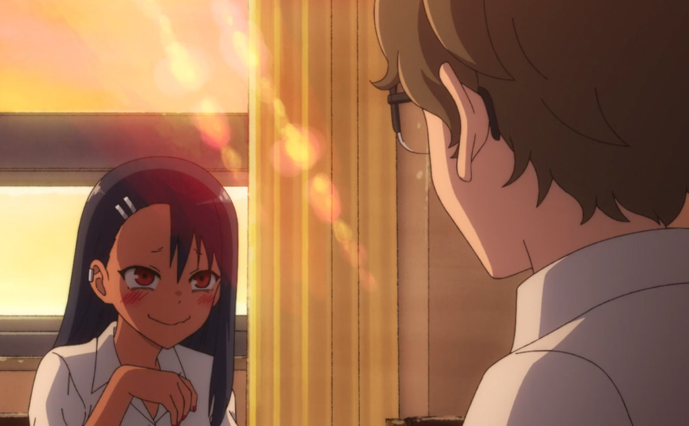 女主角长瀞早濑,是个辣妹打扮的女孩子,皮肤黝黑,一天她无意中看到了