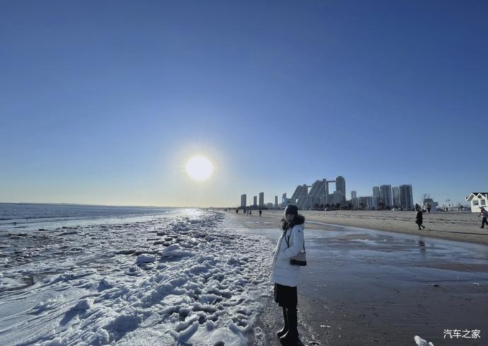 第十代索纳塔冬天的海之阿那亚