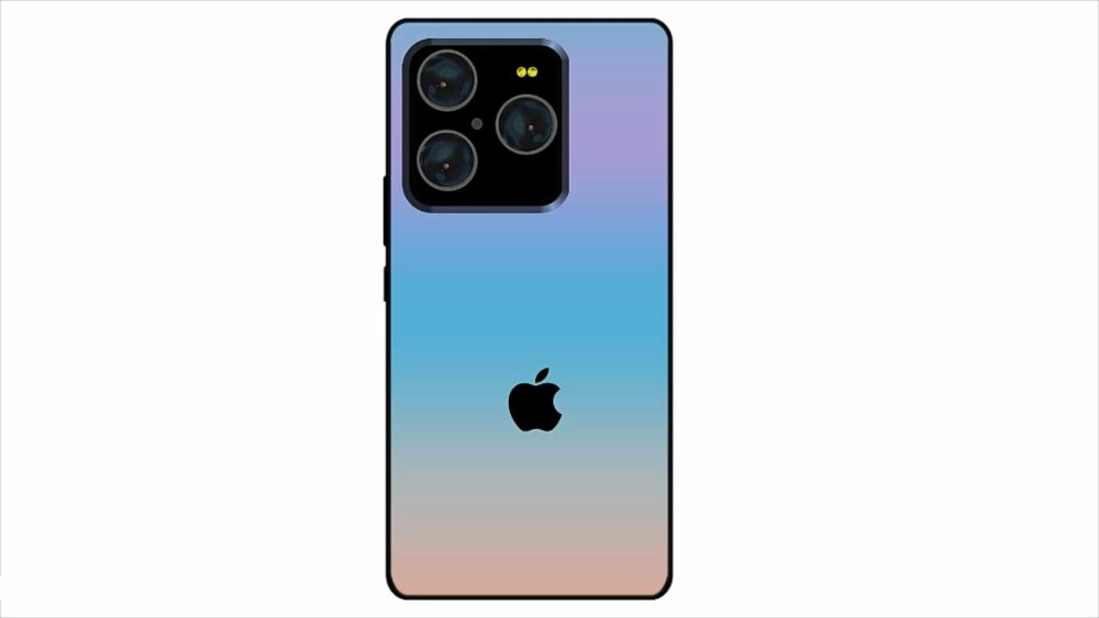 iphone13pro概念機劉海和屏幕黑邊變窄4200毫安電池35w快充