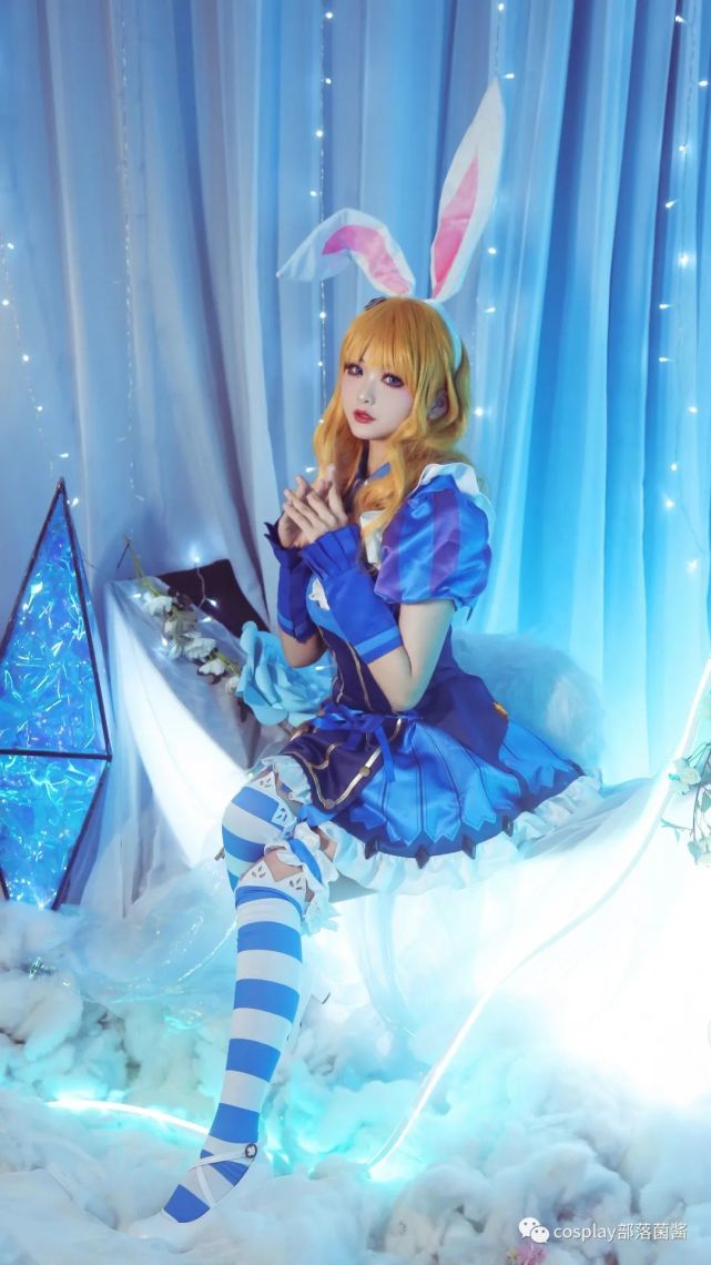 cos:王者荣耀妲己仙境爱丽丝cos正片@沾清