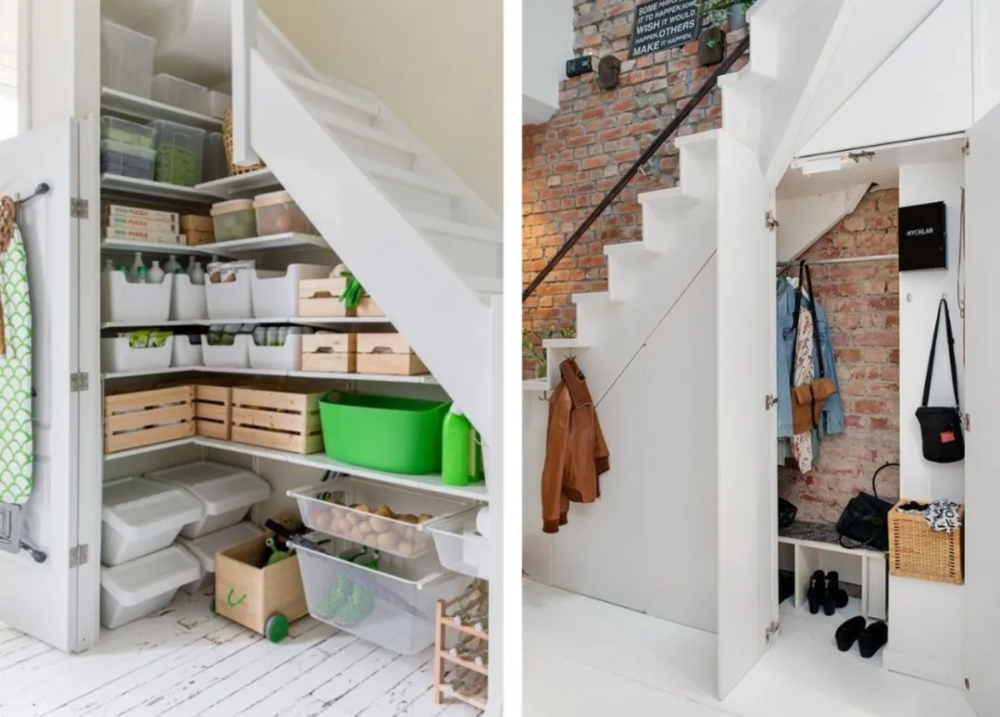 不妨改造成酒窖储藏室酒瓶体积小,能留出更多的廊道空间,进入不显狭隘