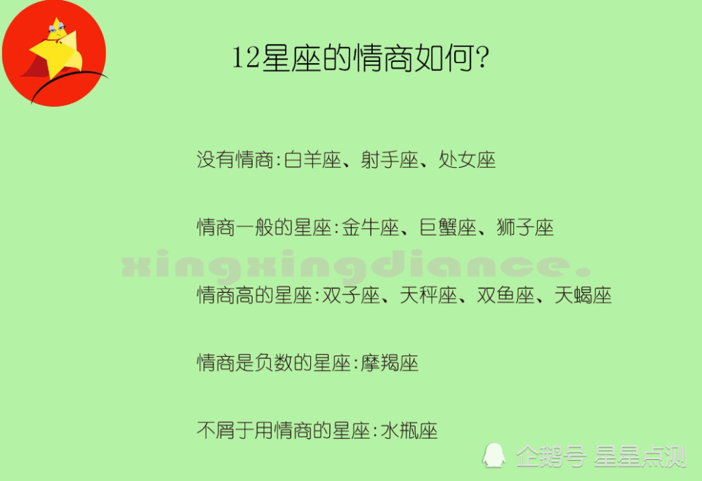 十二星座到底誰的情商才是最高的