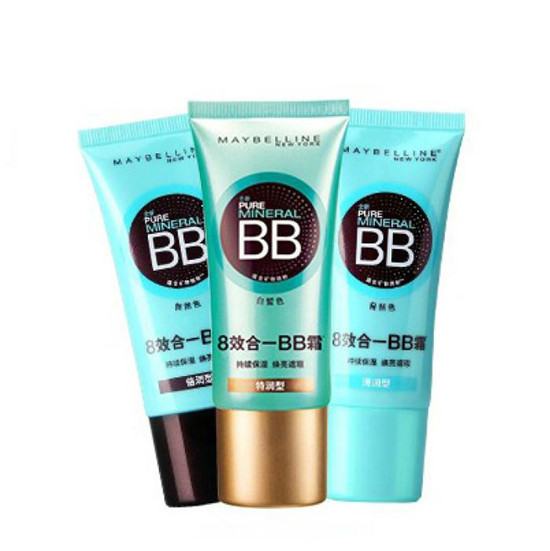 美宝莲精纯矿物防晒bb霜