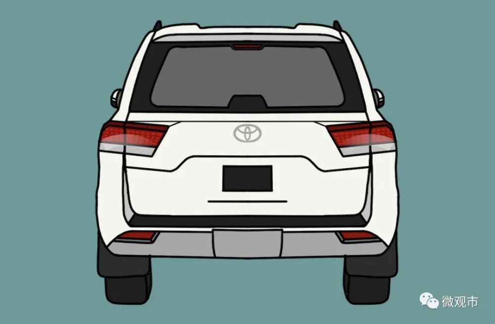 全新兰德酷路泽非官方渲染图新增混动版车型