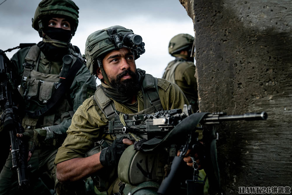 以色列装甲侦察连在戈兰高地战术训练黑鹰直升机快速撤走伤员