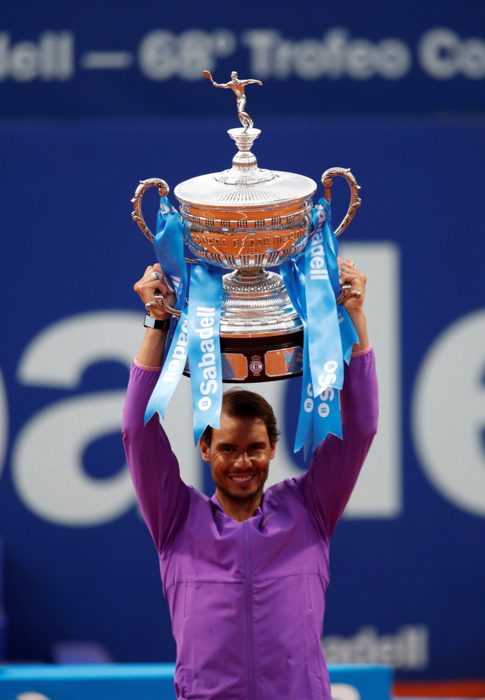 外代二线网球巴塞罗那公开赛纳达尔夺冠