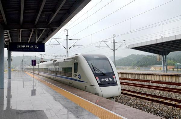 建宁县北站规模为2台6线站房面积3986平方米