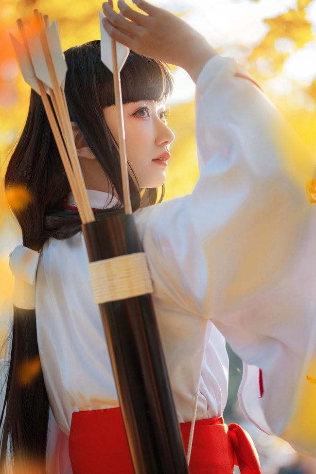 cos观赏犬夜叉桔梗