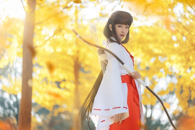 cos观赏犬夜叉桔梗