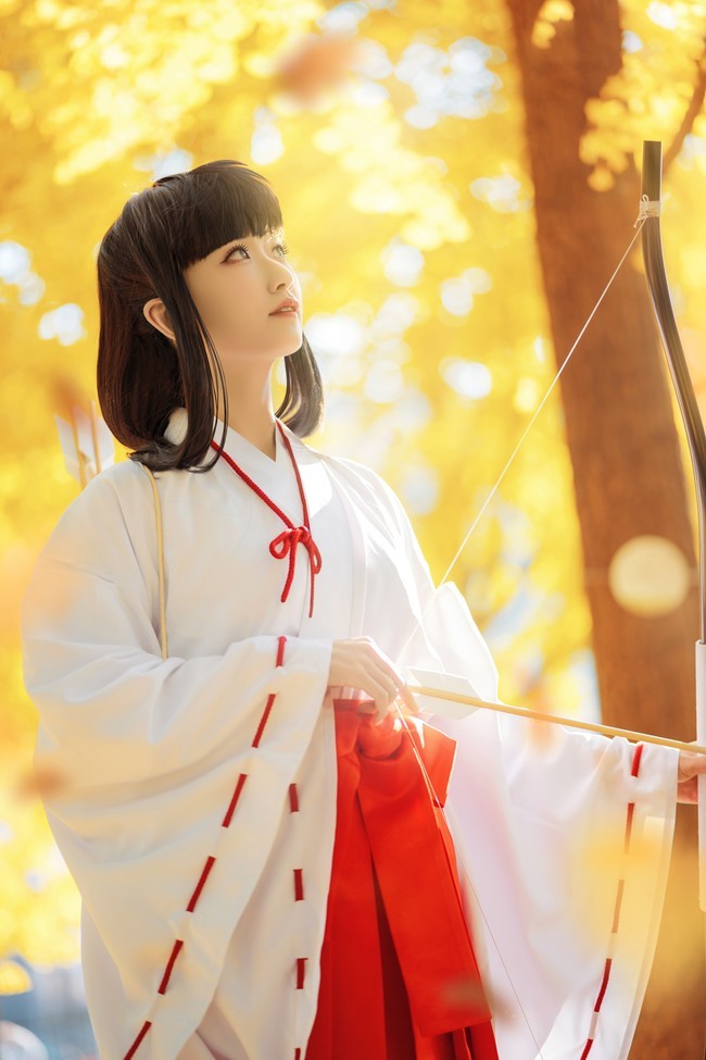 cos观赏犬夜叉桔梗