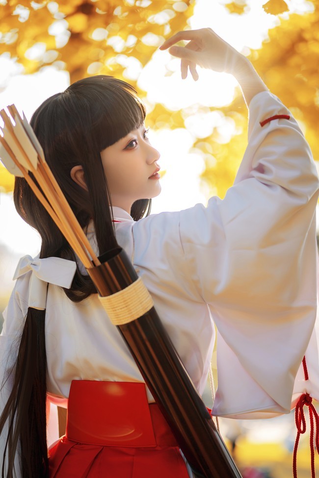 cos观赏犬夜叉桔梗