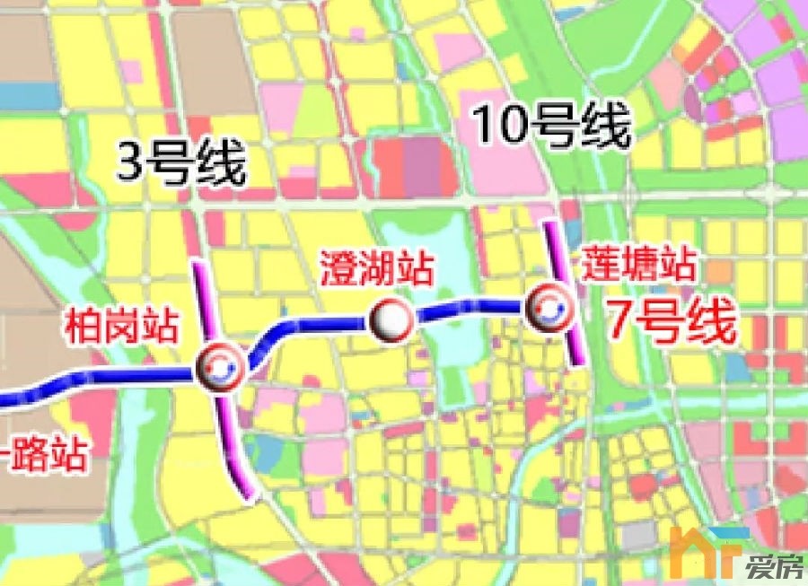 灣裡地鐵6號線變7號線途經9大片區28個站點具體位置曝光