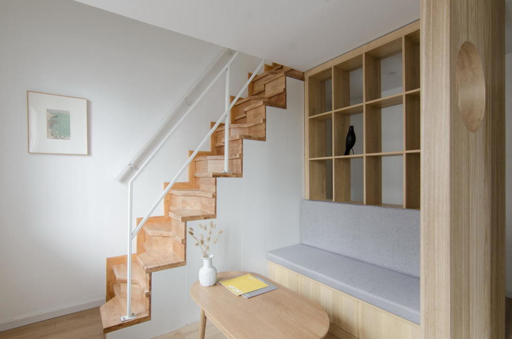 原木loft公寓,明净又舒适!_腾讯新闻