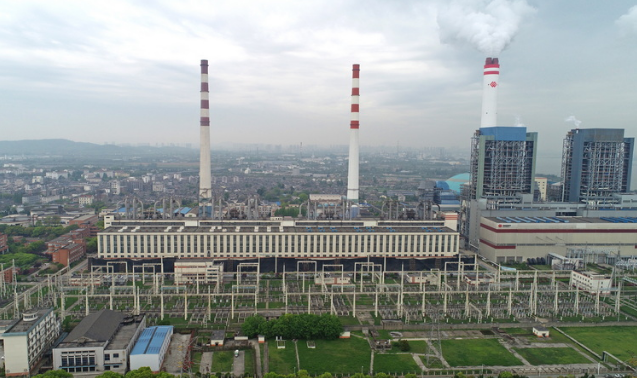 谏壁电厂30余年的厂房成功爆破