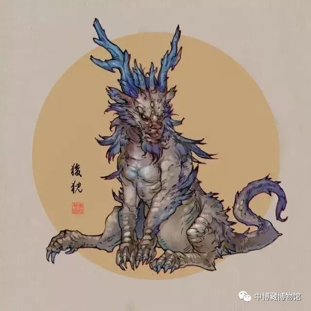 ní,为龙生九子之一,被视为上古神兽,一直活在神话传说之中