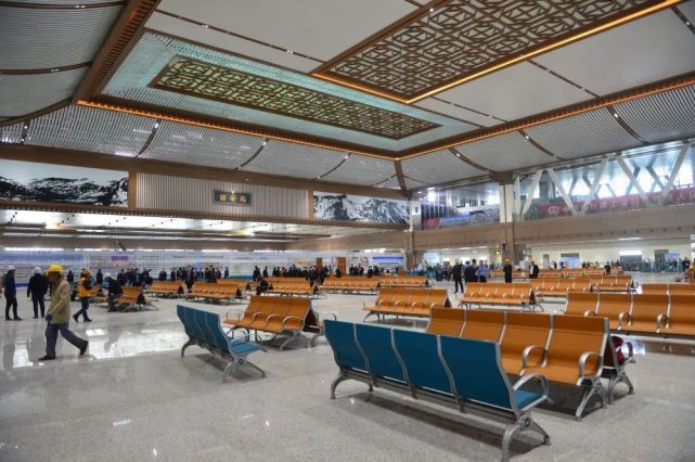 大气唐风西安火车站高架候车室正式启用