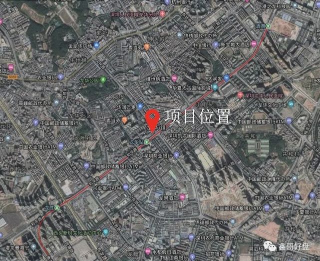 龙华区龙华海岸城第三工业区旧改深圳四大海岸城中的第四座