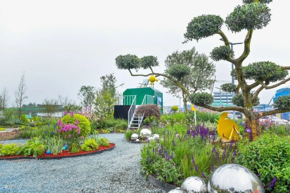 资阳亮相2021成都花展