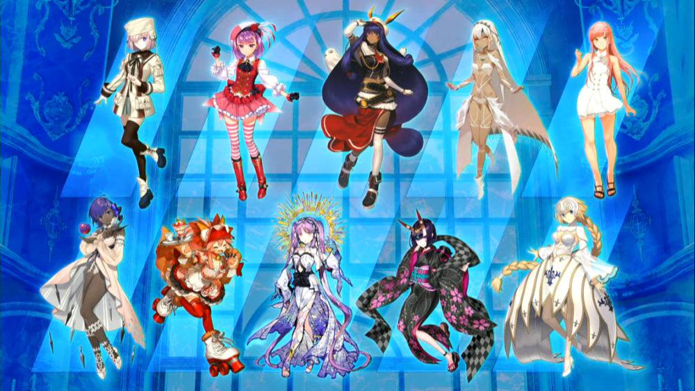 fgo日服华尔兹联动最终灵衣公开牛肉丸立绘五星化尼禄真亲女儿