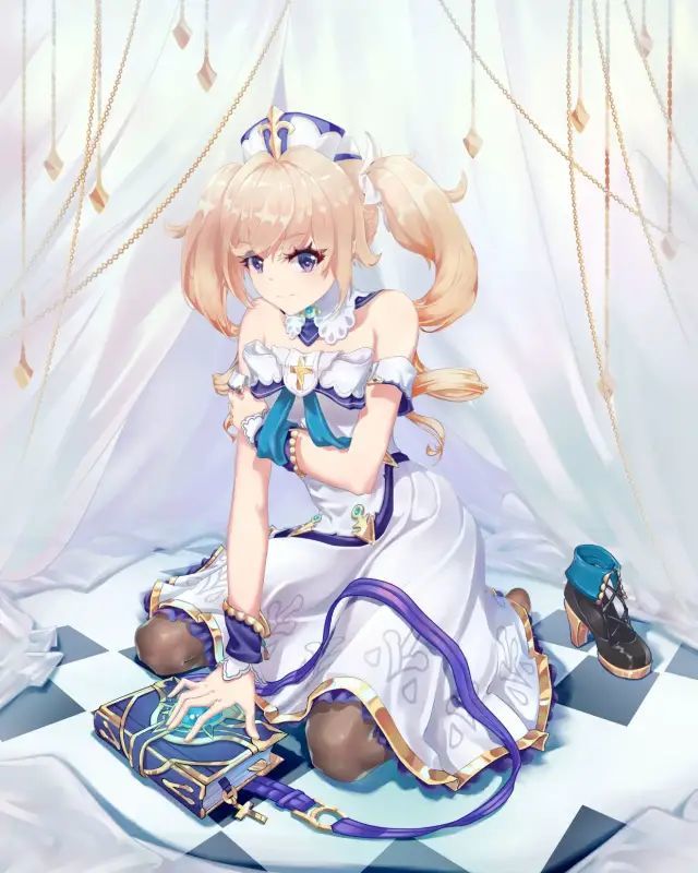 二次元壁纸原神芭芭拉壁纸