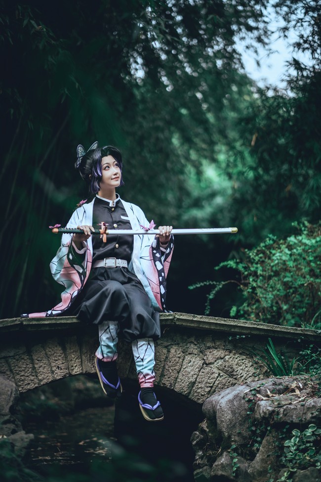cos赏析:鬼灭之刃 蝴蝶忍_腾讯新闻