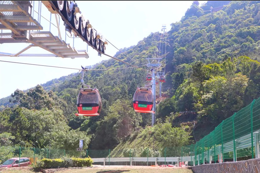泉州市仙公山新索道开始试运营_腾讯新闻