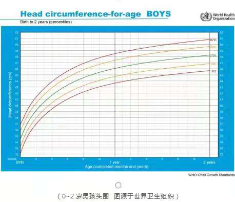 有说过的生长发育曲线,除了身高,体重有曲线外,头围也是有增长曲线的