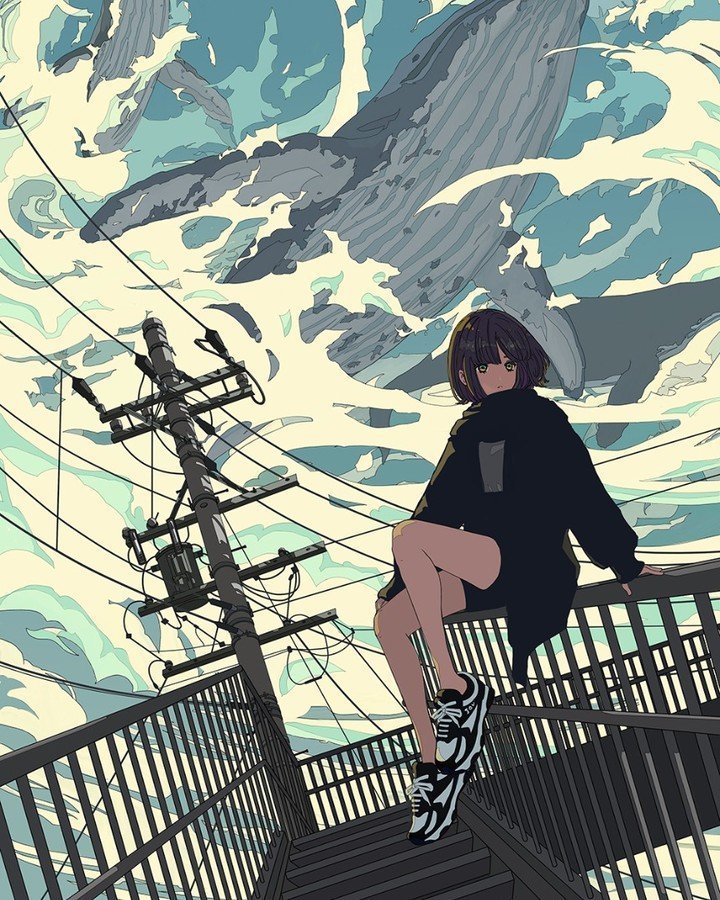 构图太厉害了轻盈的梦插画师来自日本トーコtoko67676767