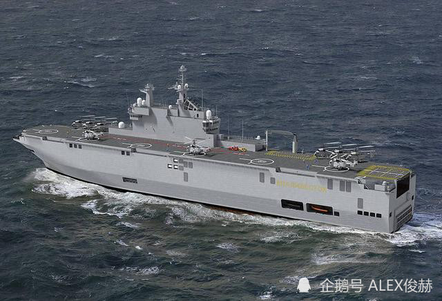 優勢同時起飛7架直升機075價格僅是美兩棲攻擊艦七分之一