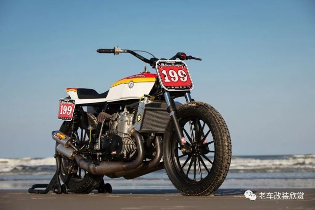 铃木gt750改装tracker欣赏