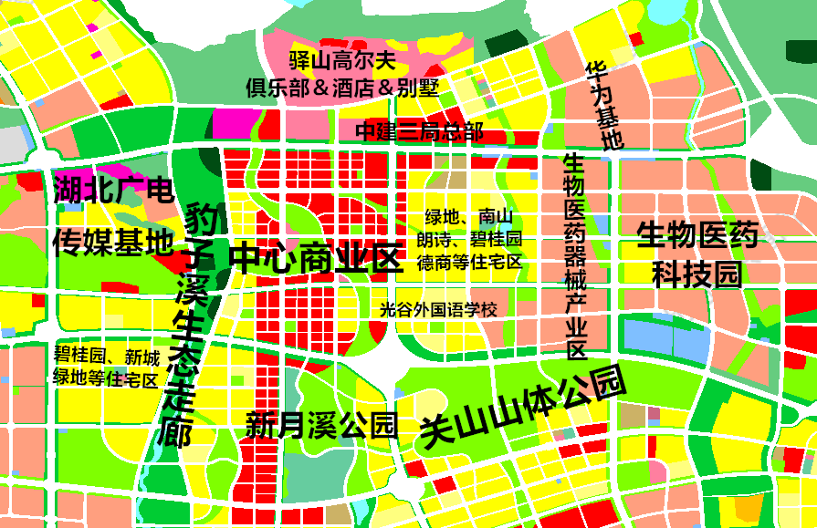 高新产业,大学,医院,数百亿规划纷纷落地!入手光谷潜力区域的好机会!