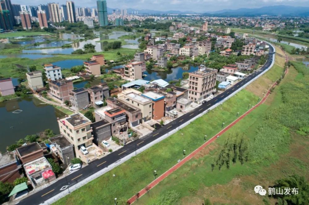 大变身鹤山雅瑶镇这条道路完成升级改造靓晒